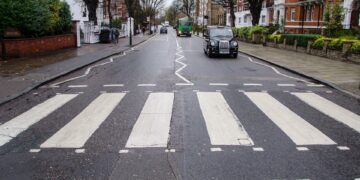 The crossing outside Abbey Road Studios